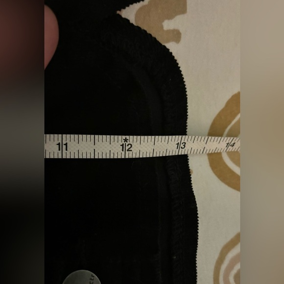 Tractr Juniors‎ Sz Medium Scalloped hem Button down skirt Corduroy mini skirt - Picture 8 of 8